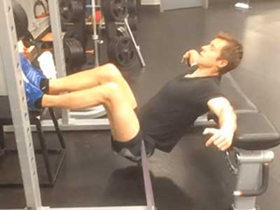 Elevated Band Hip Press